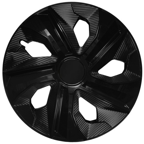 Radkappen zoll schwarz 4x - 16,